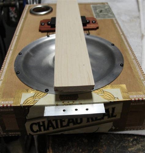 how to build electric cigar box guitar|resonator cigar box guitar plans.